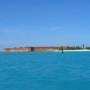 FL Keys approach to Ft. Jefferson, the Dry Tortugas
