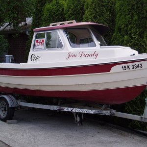 (Ron on Meander) 1989 C-D 16 Angler