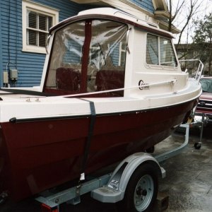 2002 16\' C-Dory Cruiser for Sale - Stern