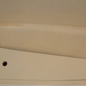 Scooter- generator storage under forward dinette seat