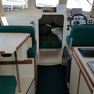 C-Dory interior