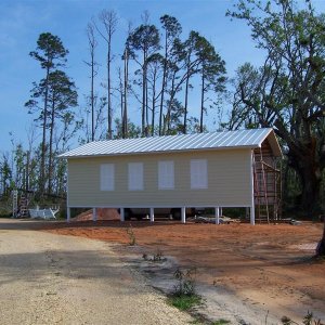 New Cat House under construction