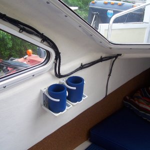 Some of the added cup holders