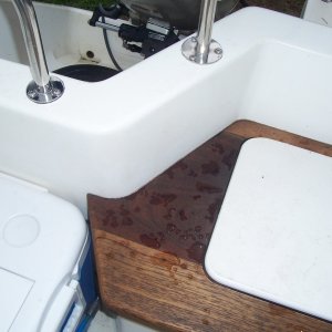 Rear cockpit seat