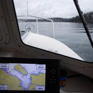 The "back entrance" to Friday Harbor
