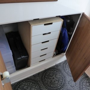 Took a much needed break from the wiring project to work on project #3, drawers!