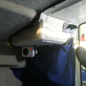 Berth (AC powered) heater and wedge shaped controller is for heated mattress pad (DC or AC powered at 127 AC watts)
We plan to use it to preheat the bed and not to run overnight.