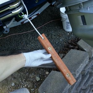 homemade 2x2 engine support