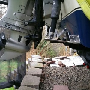 Propeller postioning