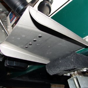 They clear the bunk well and can be lowered without hitting them.