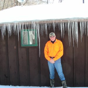Cold snap: 9 below.  I know, springtime for AK Brats!