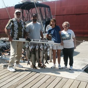 The catch - day one.