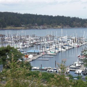 Friday Harbor.  C-Brats are way over on the left.