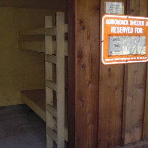 Overnight shelter, Jones Island marine park.