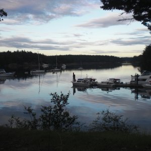 Prevost Harbor, Stuart Island.