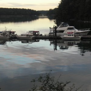 Prevost Harbor dock.