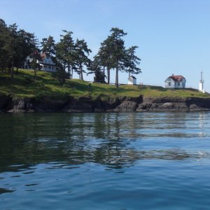 Light house, Turn Point, Stuart Island.