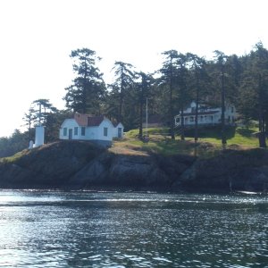 Turn Point.  A strenuous 1 hr walk from the dock at Prevost Harbor.
