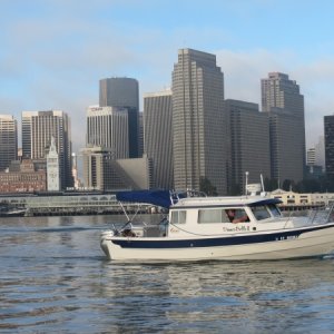Dinner Belle II leaving San Francisco.