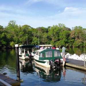 2015-03-13 Docked at DeLeon Springs