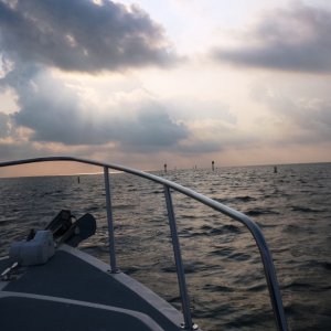 2015-03-26 Heading out to Molasses Reef at John Pennekamp