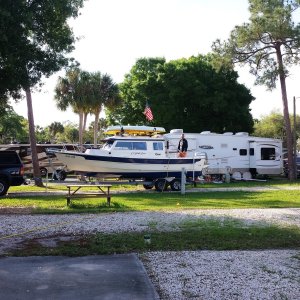 2015-03-28 Boater camping at Space Coast RV  in Rockledge, FL