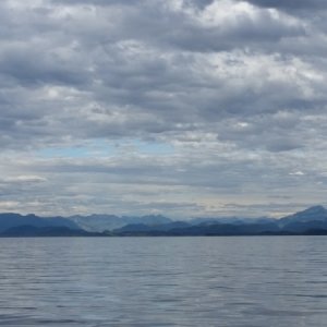 Looking toward Broughton Island from near Telegraph cove