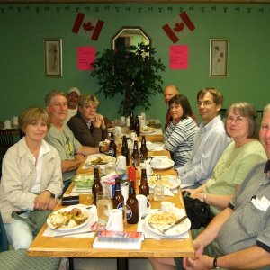 Dinner at Seeleys Bay