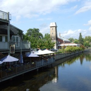 The Tay river in Perth