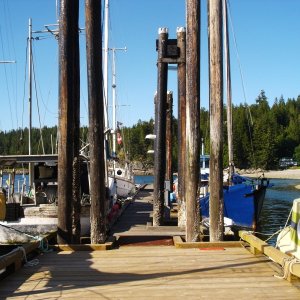 Dock at Manson's Landing