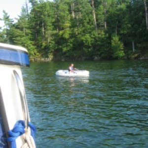 24.) Trying the new Sea Eagle 8 for the first time