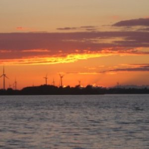 Media '34.) Cape Vincent sunset' in album '1.) Going through a lock on the Oswego Canal'