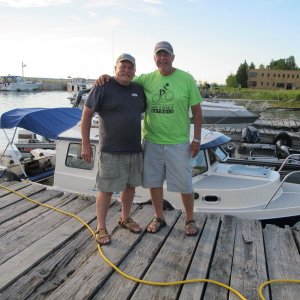 Ira and me, "Old fishing Buddies"