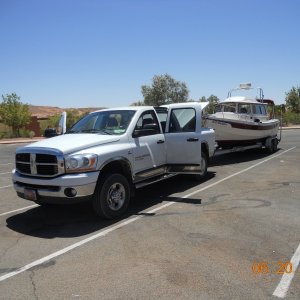 On the road rigged