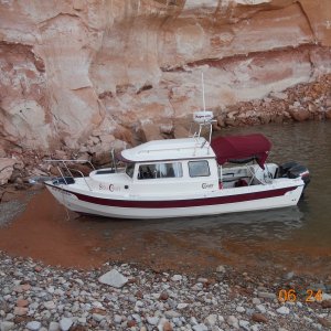 Media 'Comfy in the cove at Bull Frog, Lake Powell 2012' in album 'Sunset towards Bull Frog Marina, Lake Powell 2012'