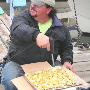 Portable Broiler in Action