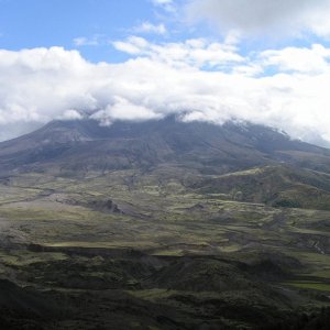 St Helens from Johnston Ridge (Detour on Way Home)