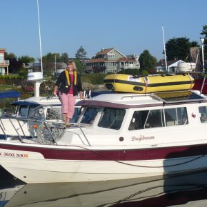 All kind of people doing strange things to their boats.