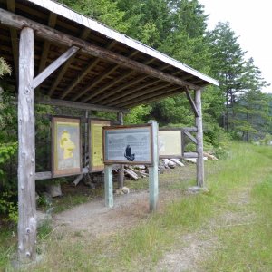 Media 'A nice little interpretive center at Eagle Harbor' in album 'All set to go on a Saturday morning. New Kaboat and 2.5 Suzuki strapped to roof!'