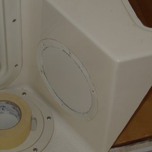 Previous inspection holes will be glassed over