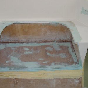 Media 'Fill and shape with 3M filler' in album 'Factory bait well and aft seat before modification'
