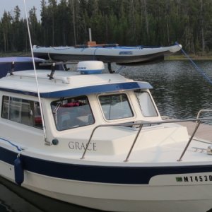 Grace II - 2006 C-Dory 25. Purchased March 2017.