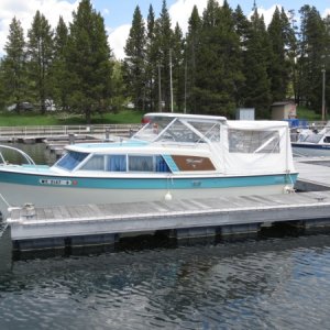 This boat has only been on Yellowstone Like since it was purchased new.