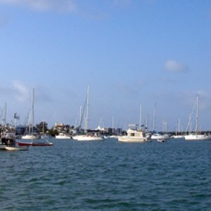 view from the window at anchor...