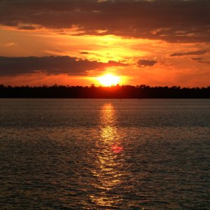 SunSet at anchor