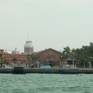 Mallory Square (from the other side, in the rain)