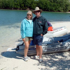 Us on shore...