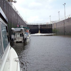 St. Lucie lock (on the way to Lake Okeechobee)