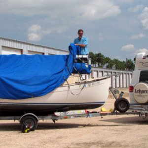 Getting the sailboat out of storage