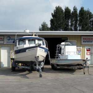 At the shop
